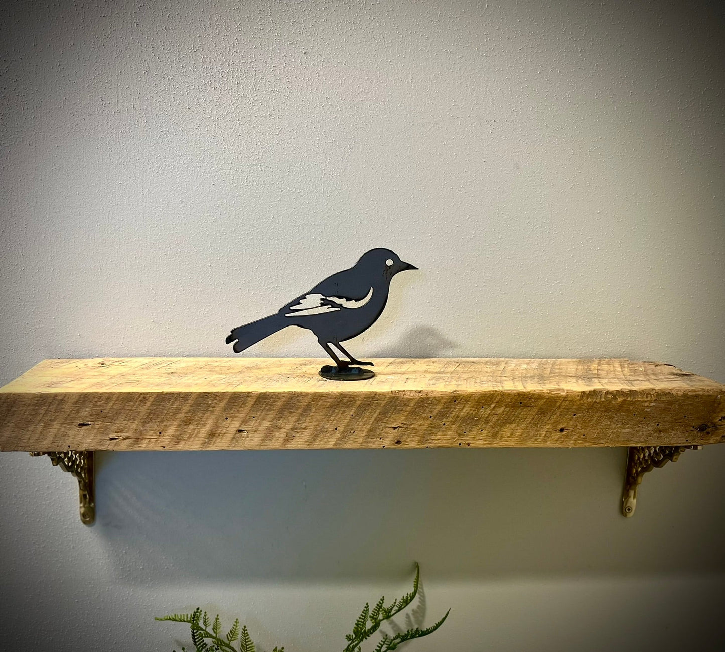 Metal Oriole - Mantel - bird art - bird for mantel - Northern Forge, LLC