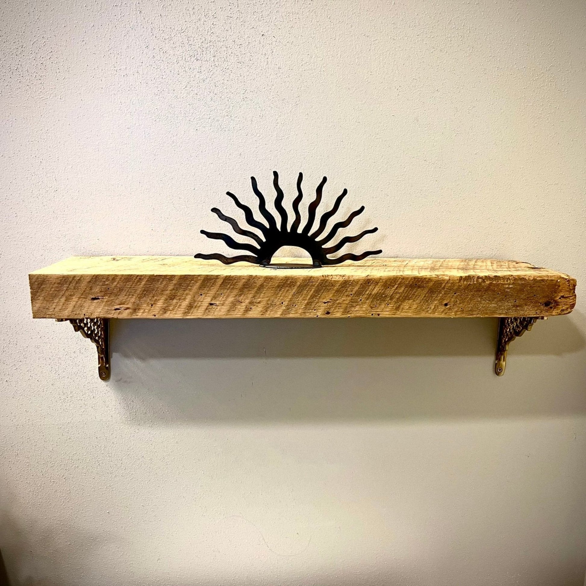 Metal Whacky Sun - Mantel - beach decor - beach metal art - Northern Forge, LLC