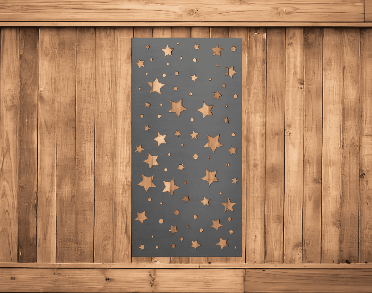 Neptune Metal Trellis/Privacy Screen - Coastal Metal Art & Design - metal trellis - Northern Forge, LLC