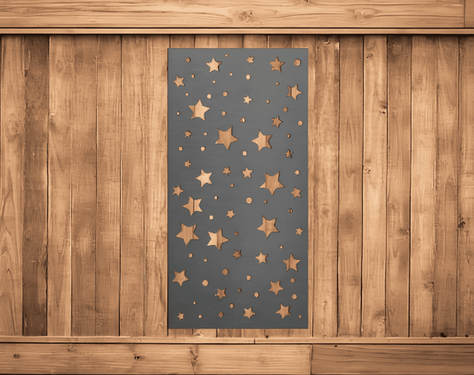 Neptune Metal Trellis/Privacy Screen - Coastal Metal Art & Design - metal trellis - Northern Forge, LLC