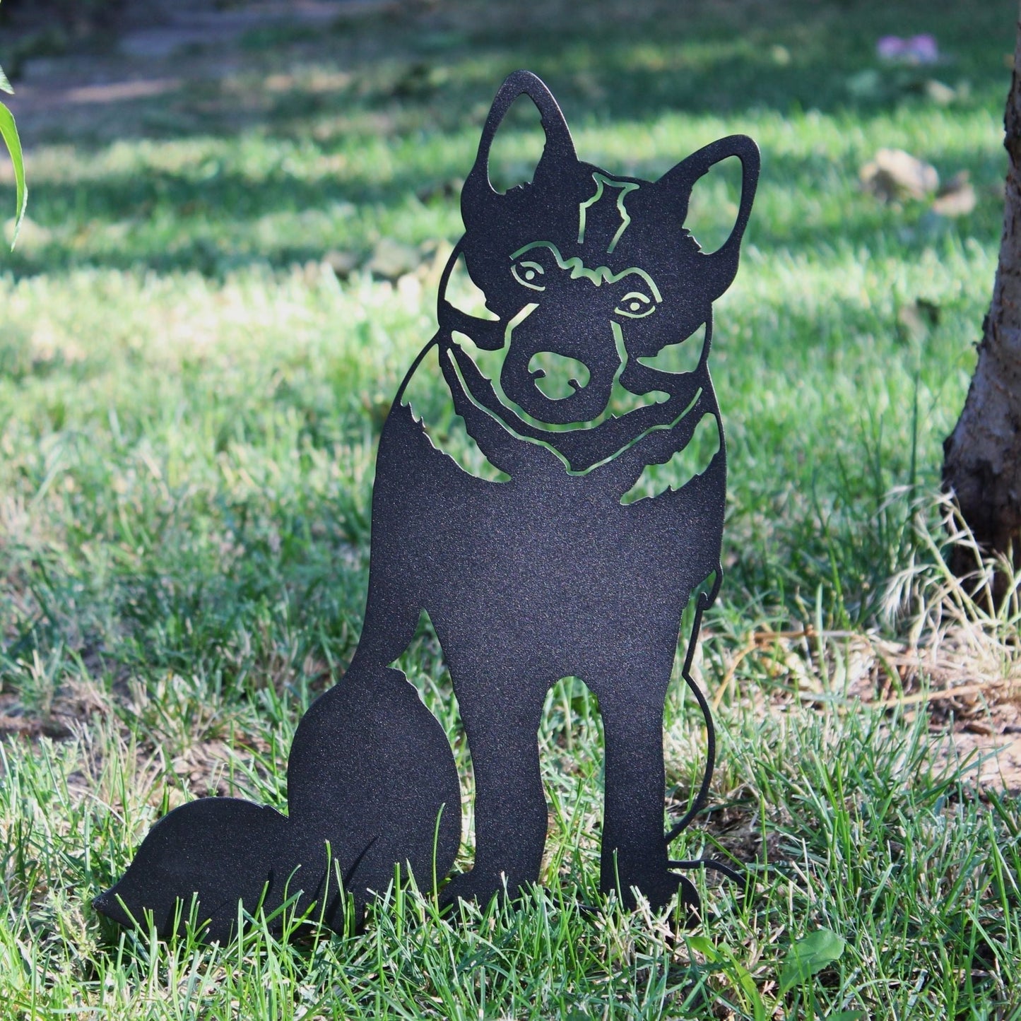 Norwegian Elkhound Metal Art – Handcrafted Dog Décor - My Metal Rescue - Shopify Collective - Northern Forge, LLC