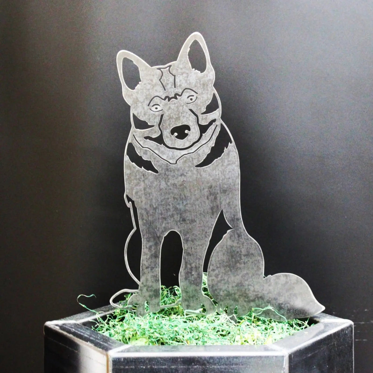 Norwegian Elkhound Metal Art – Handcrafted Dog Décor - My Metal Rescue - Shopify Collective - Northern Forge, LLC