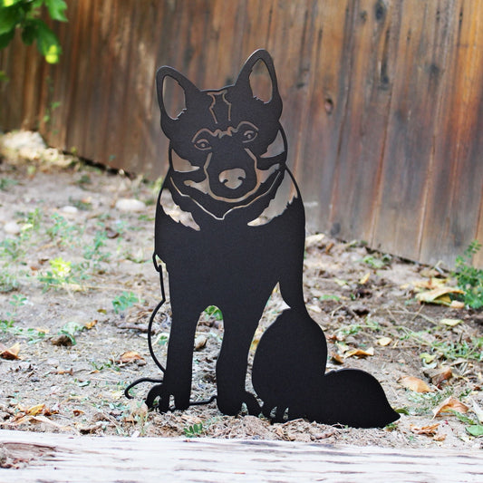 Norwegian Elkhound Metal Art – Handcrafted Dog Décor - My Metal Rescue - Shopify Collective - Northern Forge, LLC