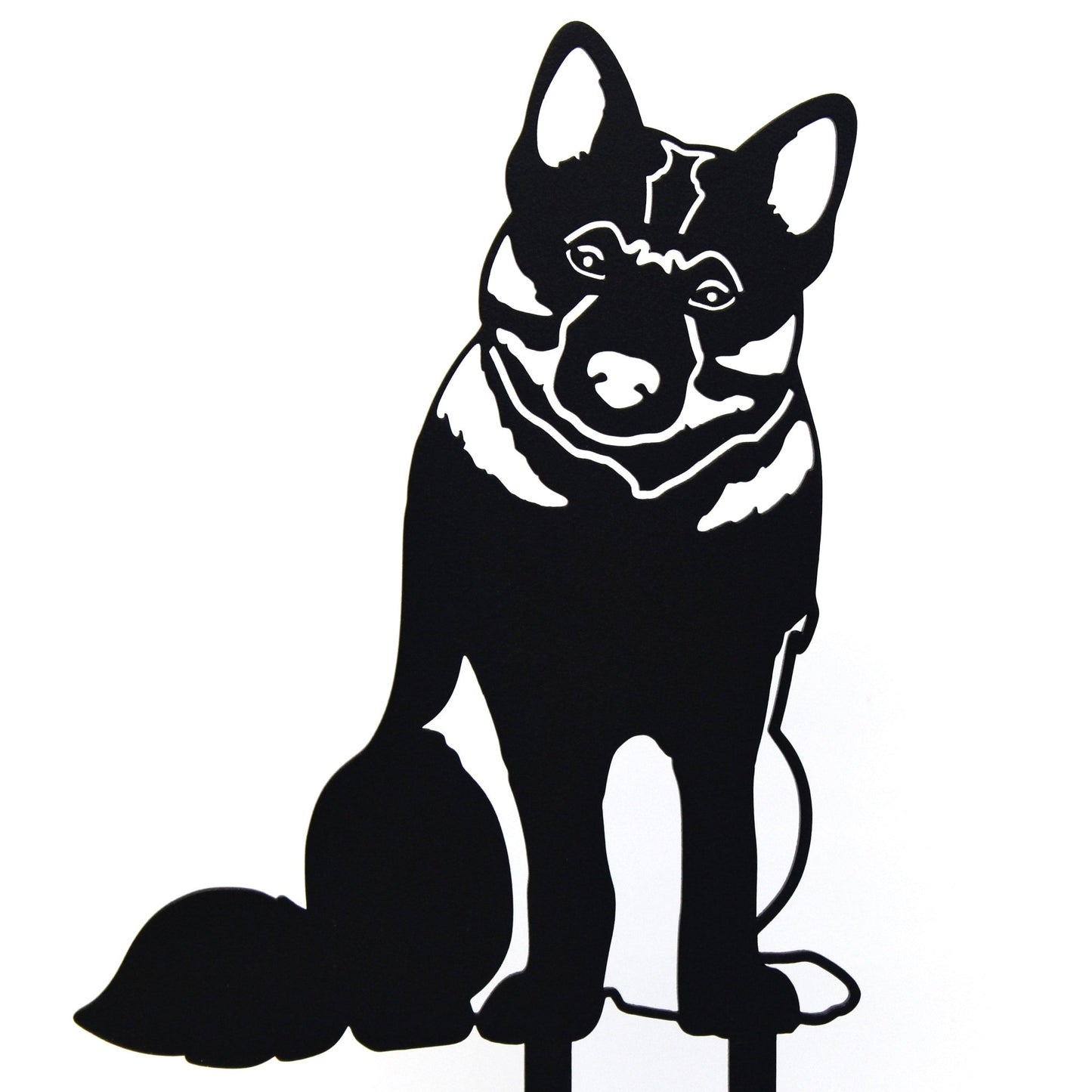 Norwegian Elkhound Metal Art – Handcrafted Dog Décor - My Metal Rescue - Shopify Collective - Northern Forge, LLC