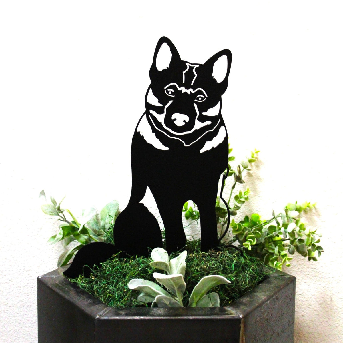 Norwegian Elkhound Metal Art – Handcrafted Dog Décor - My Metal Rescue - Shopify Collective - Northern Forge, LLC