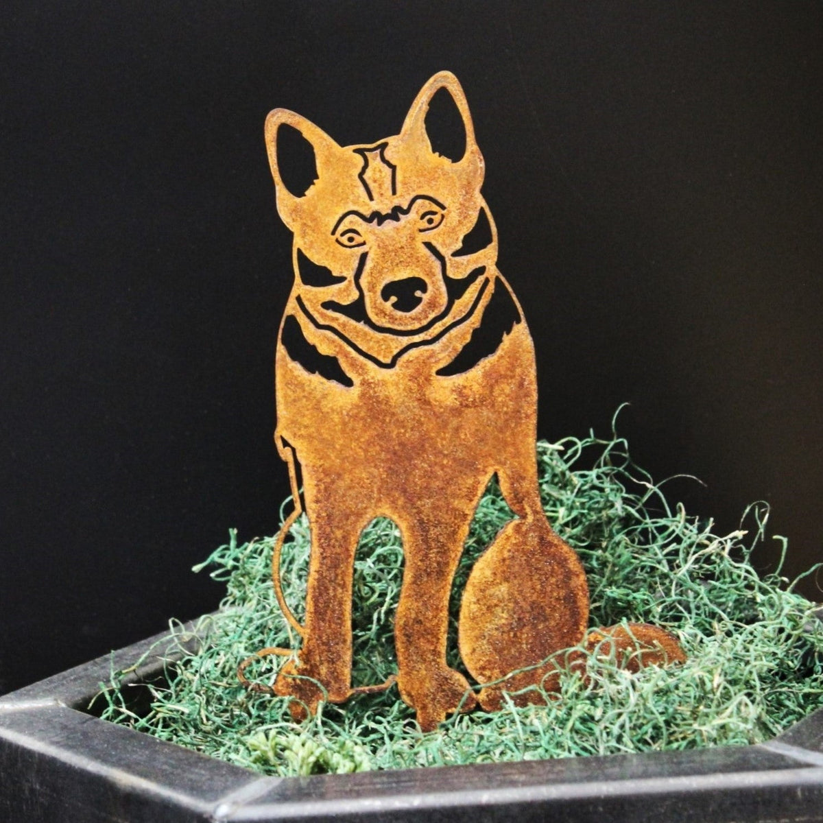 Norwegian Elkhound Metal Art – Handcrafted Dog Décor - My Metal Rescue - Shopify Collective - Northern Forge, LLC