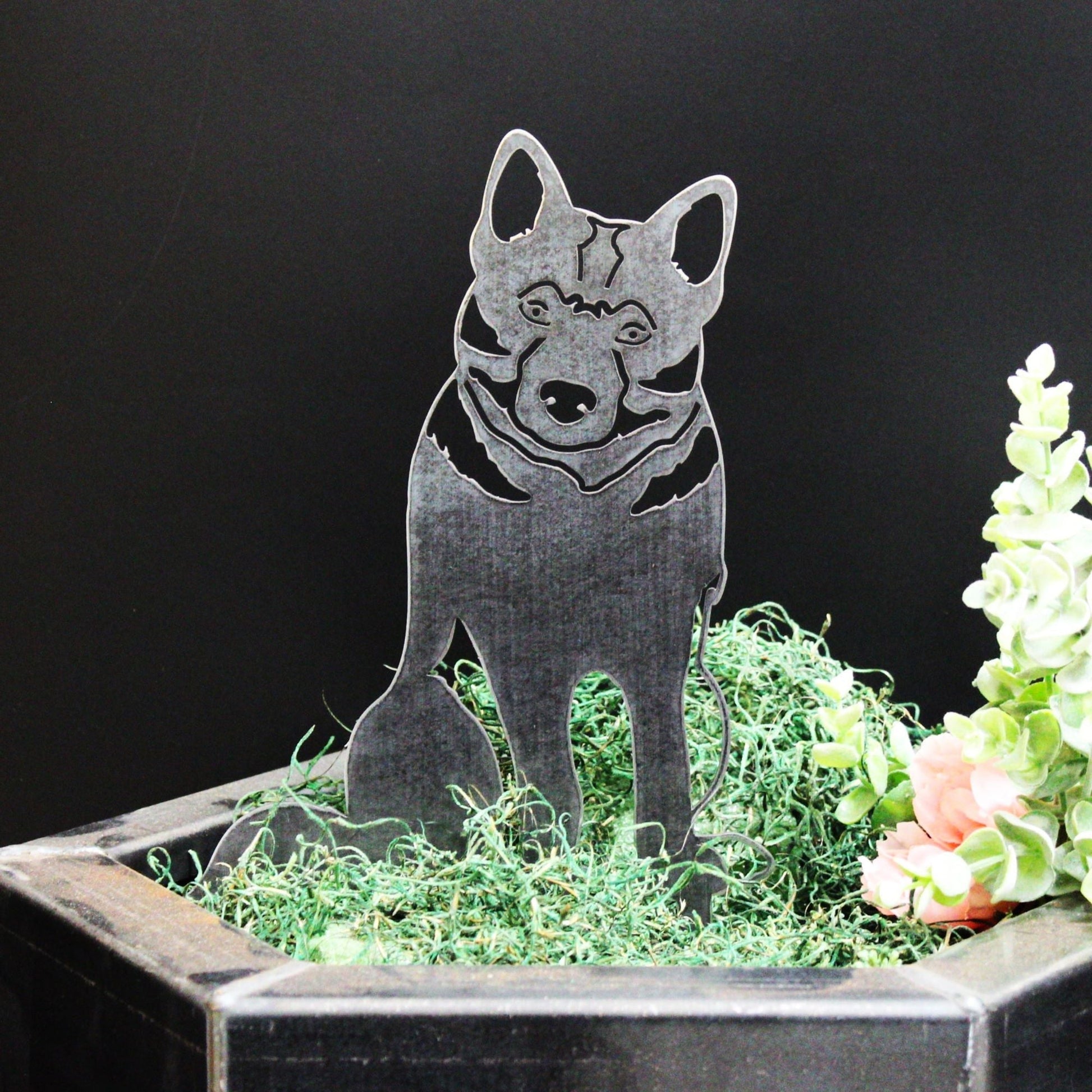 Norwegian Elkhound Metal Art – Handcrafted Dog Décor - My Metal Rescue - Shopify Collective - Northern Forge, LLC