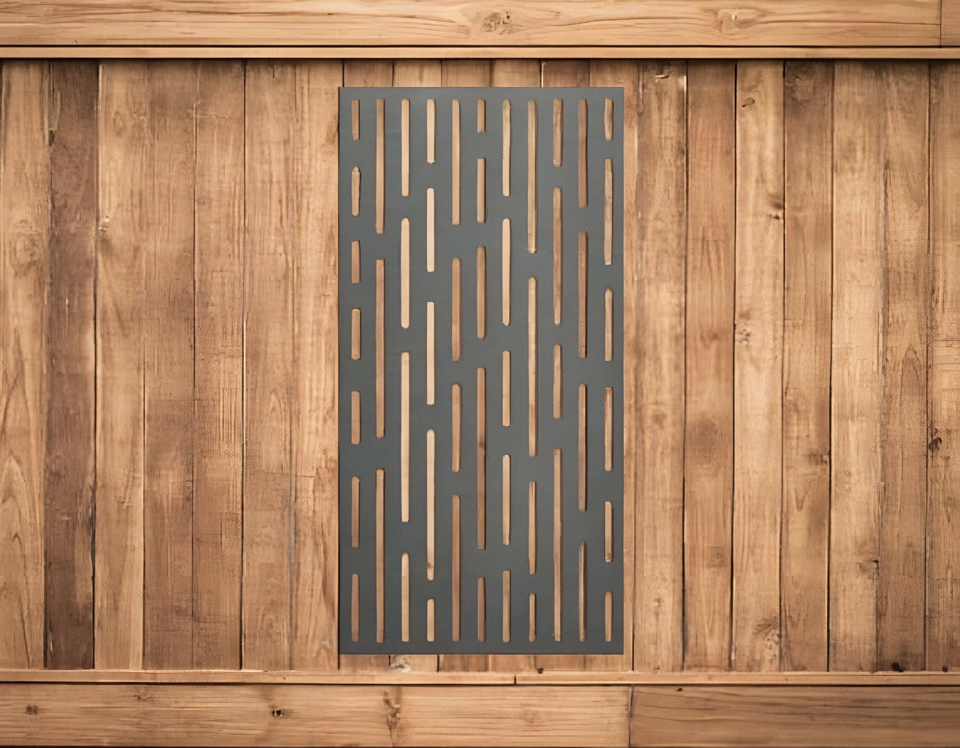 Paros Metal Trellis/Privacy Screen - Coastal Metal Art & Design - metal trellis - Northern Forge, LLC