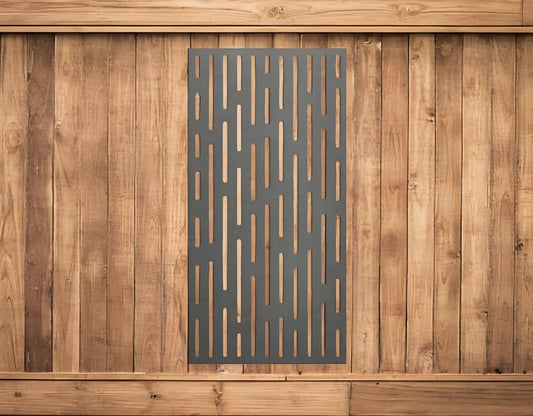 Paros Metal Trellis/Privacy Screen - Coastal Metal Art & Design - metal trellis - Northern Forge, LLC