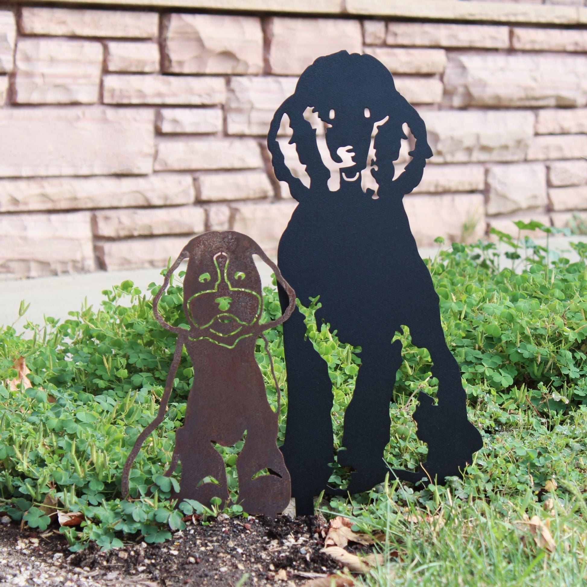 Poodle Metal Art – Handcrafted Dog Décor - My Metal Rescue - Shopify Collective - Northern Forge, LLC