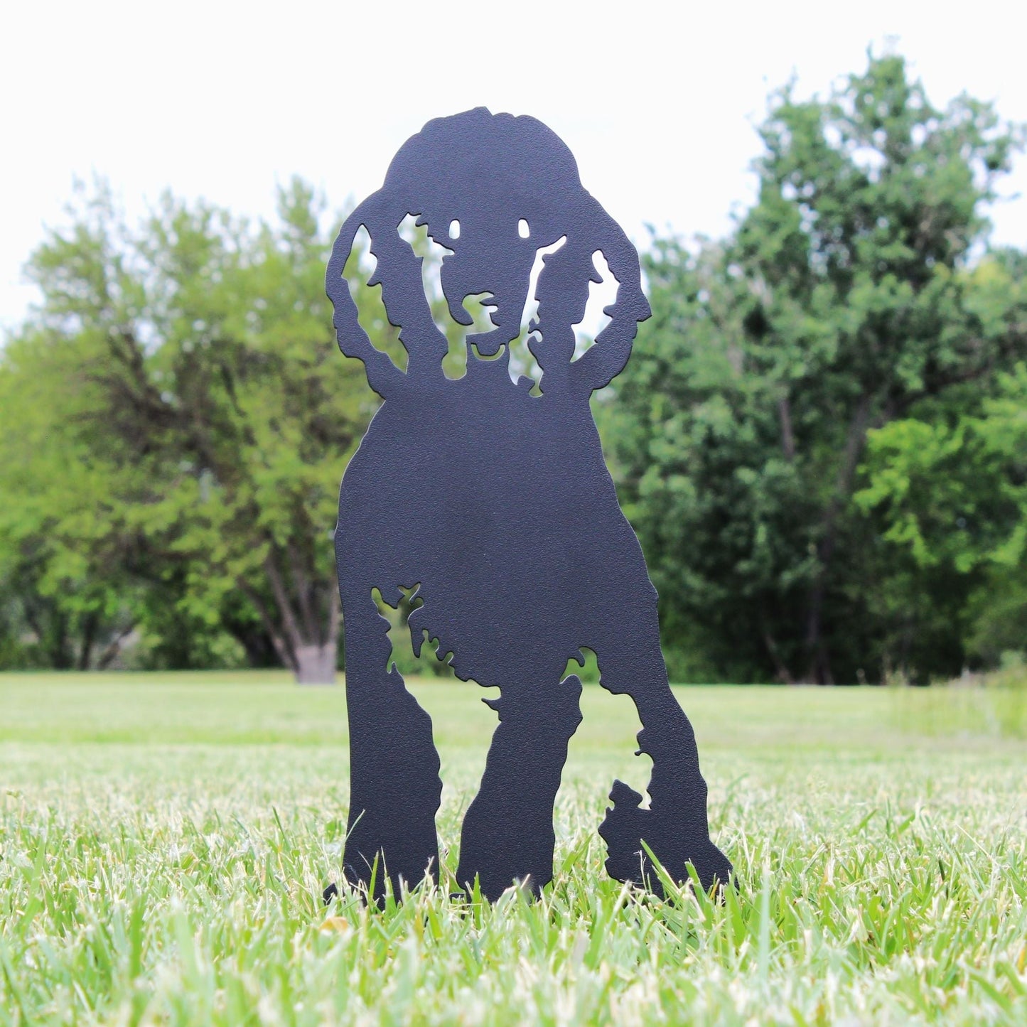 Poodle Metal Art – Handcrafted Dog Décor - My Metal Rescue - Shopify Collective - Northern Forge, LLC