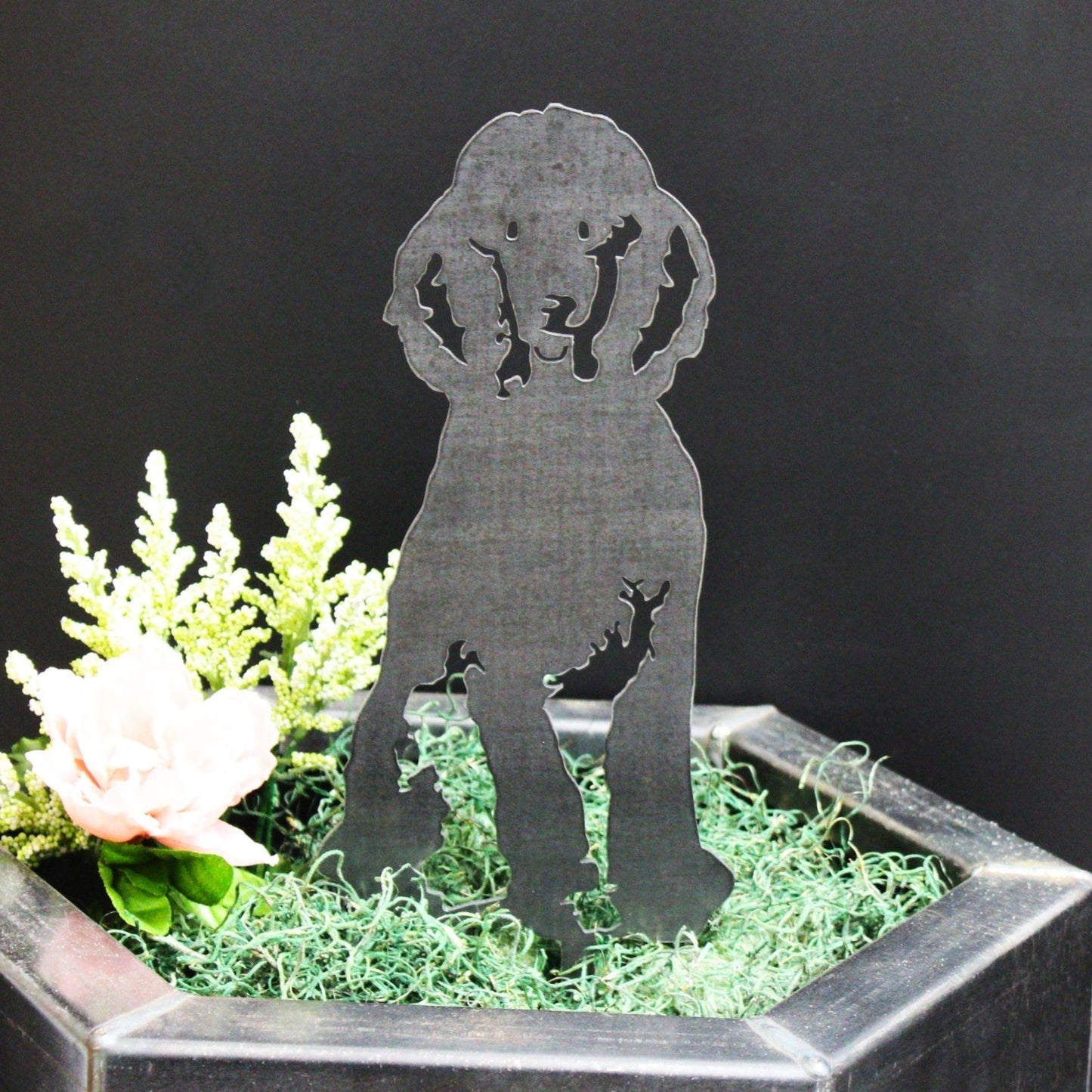 Poodle Metal Art – Handcrafted Dog Décor - My Metal Rescue - Shopify Collective - Northern Forge, LLC