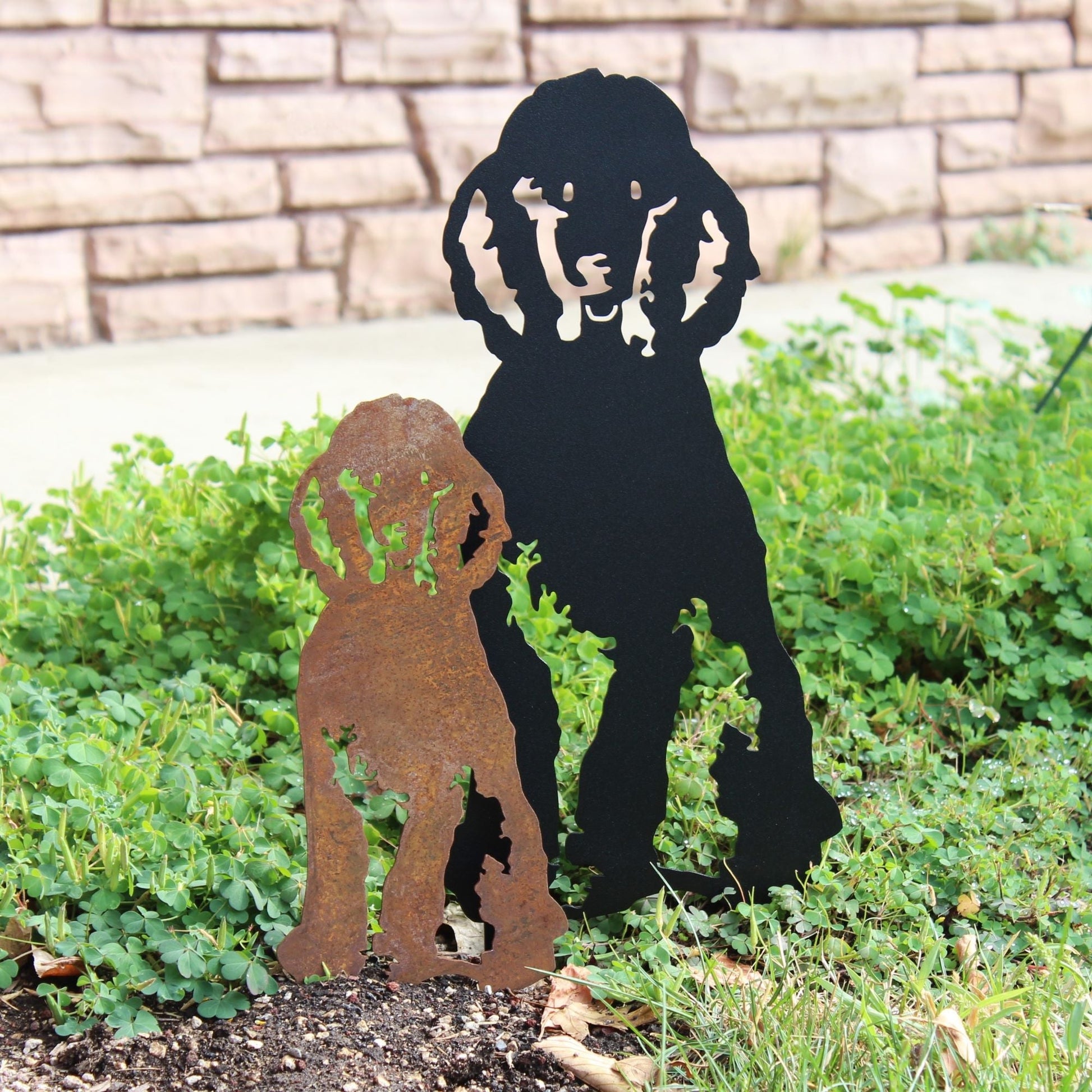 Poodle Metal Art – Handcrafted Dog Décor - My Metal Rescue - Shopify Collective - Northern Forge, LLC