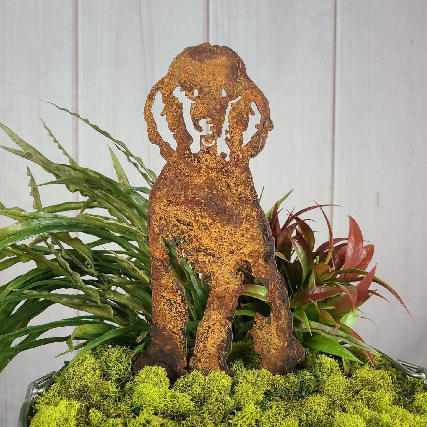 Poodle Metal Art – Handcrafted Dog Décor - My Metal Rescue - Shopify Collective - Northern Forge, LLC