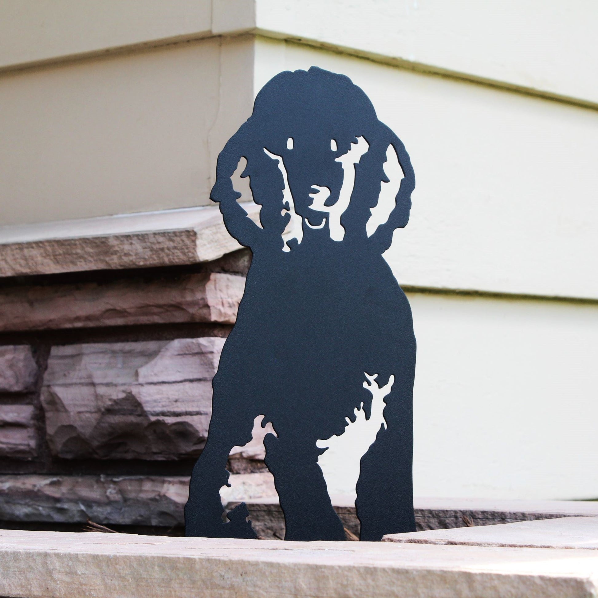 Poodle Metal Art – Handcrafted Dog Décor - My Metal Rescue - Shopify Collective - Northern Forge, LLC