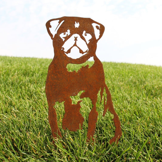 Pug Metal Art – Handcrafted Dog Décor - My Metal Rescue - Shopify Collective - Northern Forge, LLC
