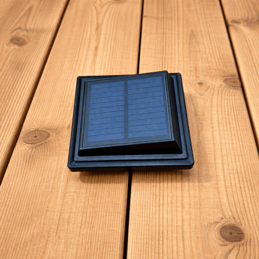 Replacement Solar Caps XL - Square Angled - landscape lighting - Luminary tube - Northern Forge, LLC