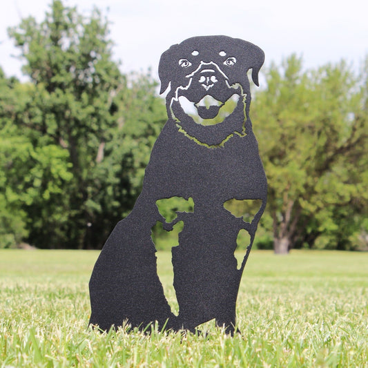 Rottweiler Metal Art – Handcrafted Dog Décor - My Metal Rescue - Shopify Collective - Northern Forge, LLC