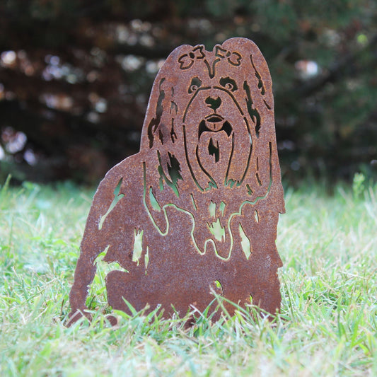 Shih Tzu Metal Art – Handcrafted Dog Décor - My Metal Rescue - Shopify Collective - Northern Forge, LLC