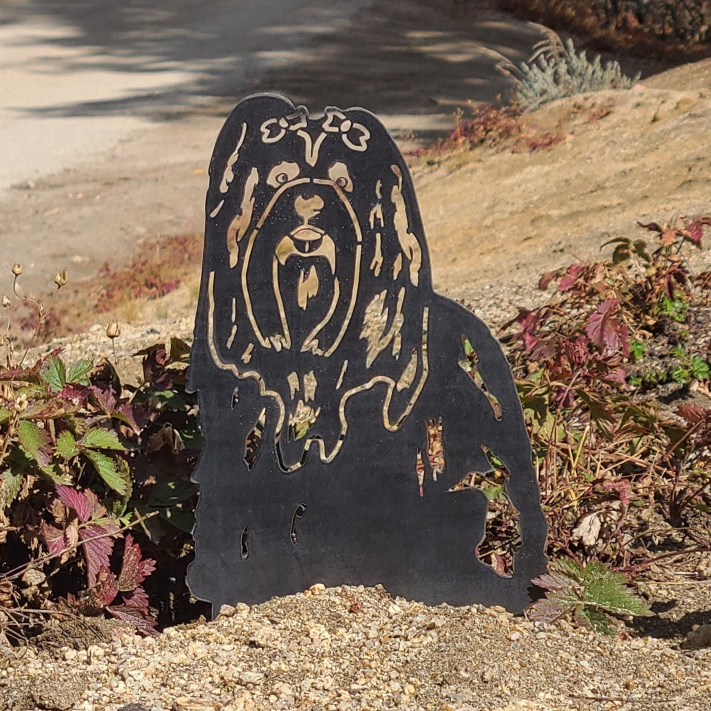 Shih Tzu Metal Art – Handcrafted Dog Décor - My Metal Rescue - Shopify Collective - Northern Forge, LLC