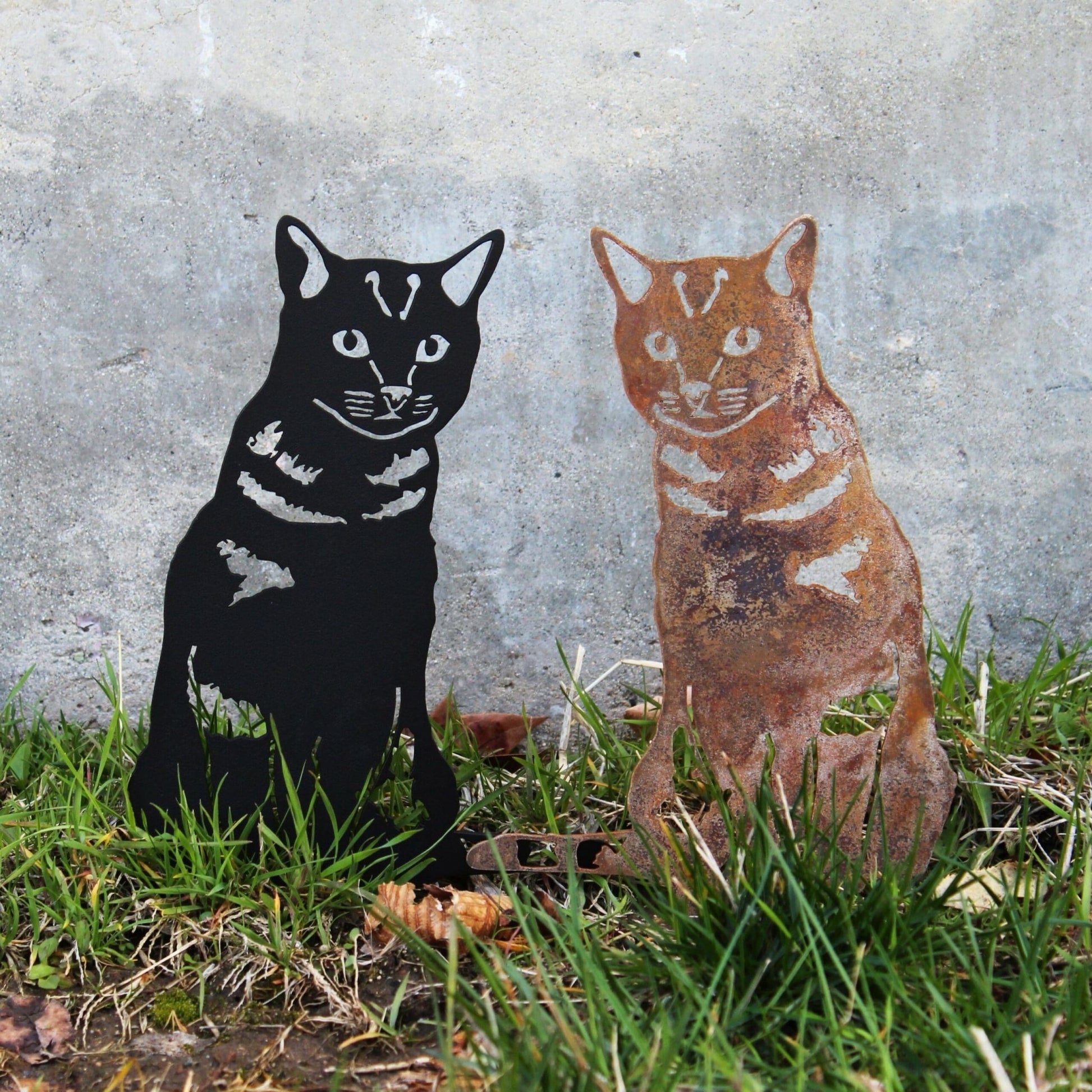 Shorthair Tabby Metal Art – Handcrafted Cat Décor - My Metal Rescue - Shopify Collective - Northern Forge, LLC