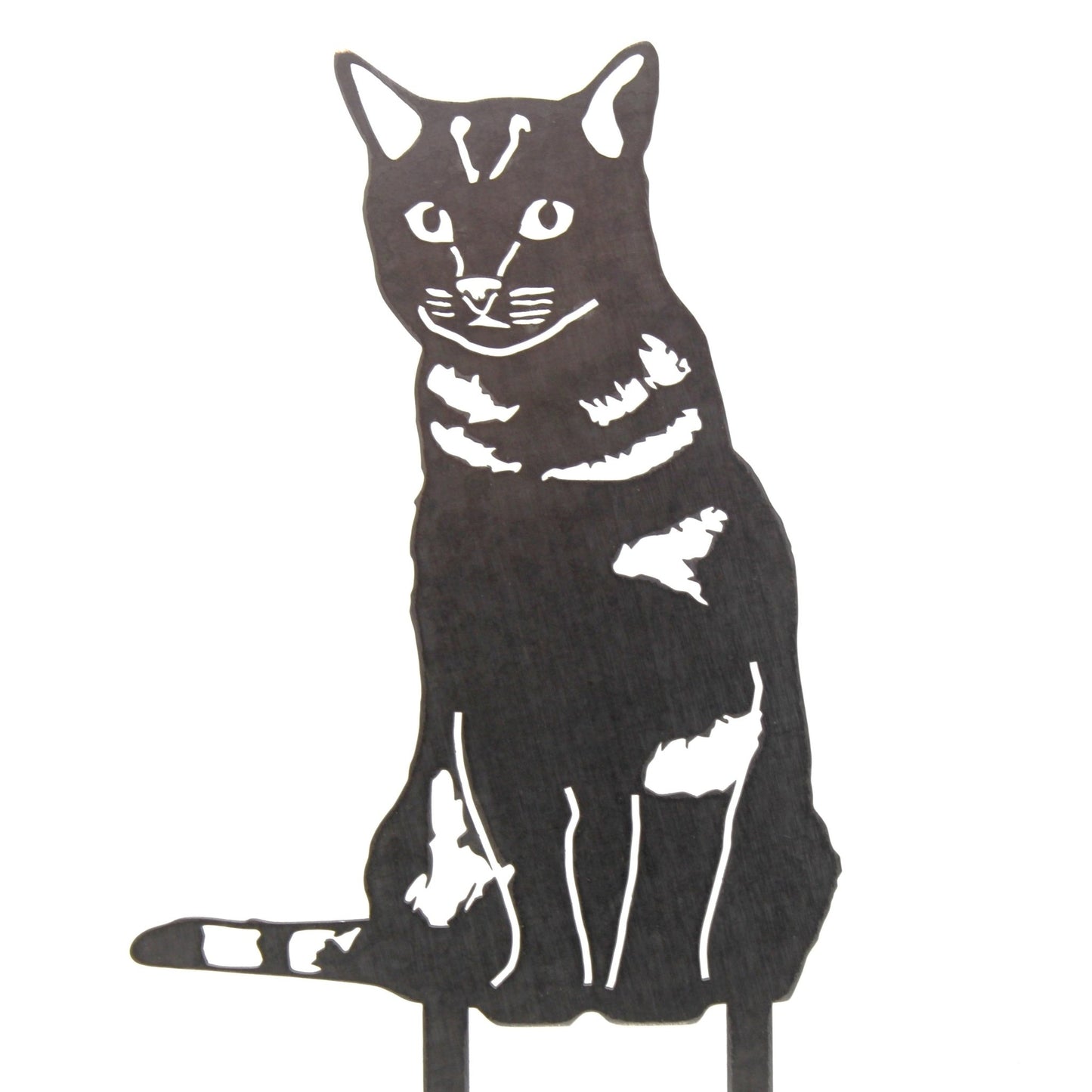 Shorthair Tabby Metal Art – Handcrafted Cat Décor - My Metal Rescue - Shopify Collective - Northern Forge, LLC