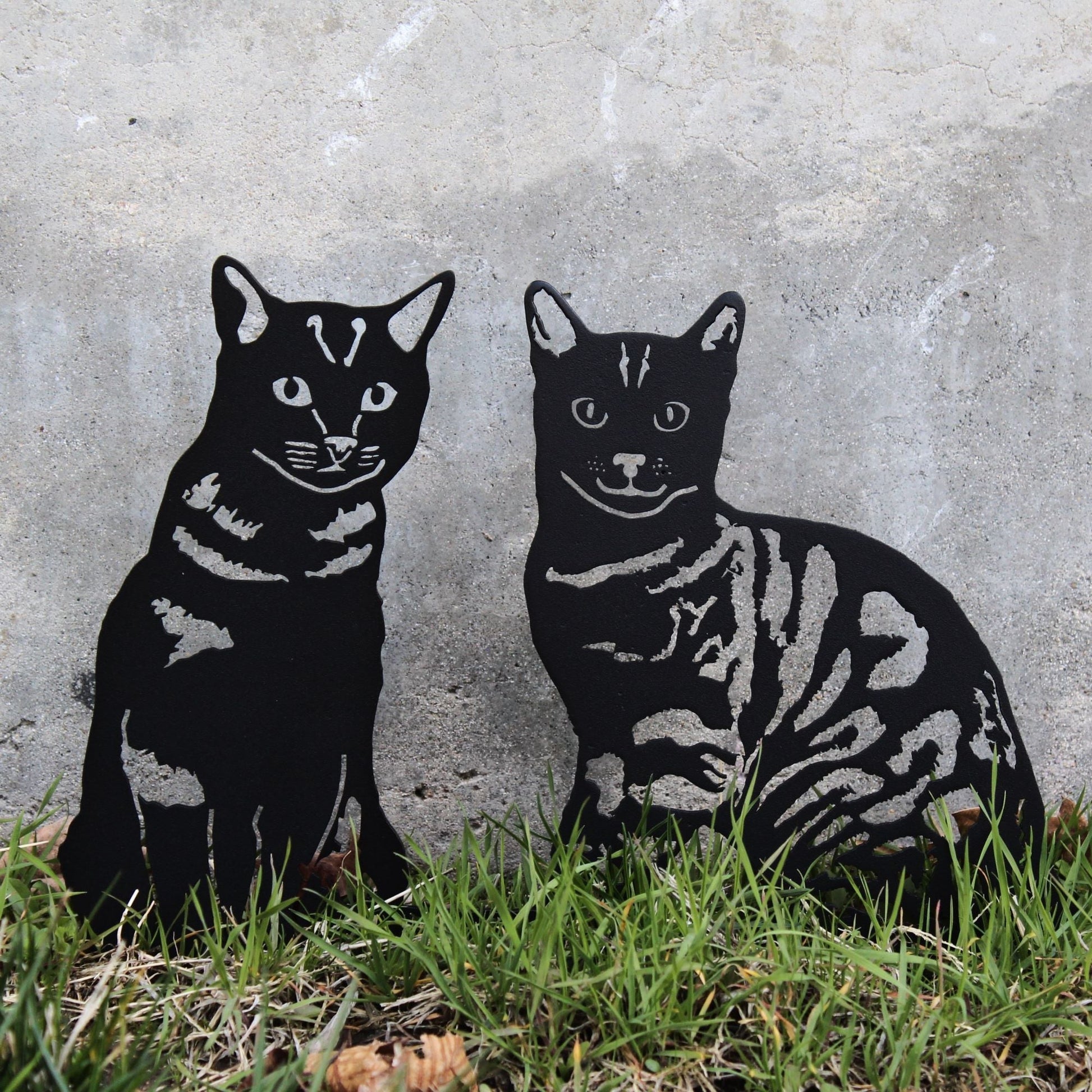 Shorthair Tabby Metal Art – Handcrafted Cat Décor - My Metal Rescue - Shopify Collective - Northern Forge, LLC