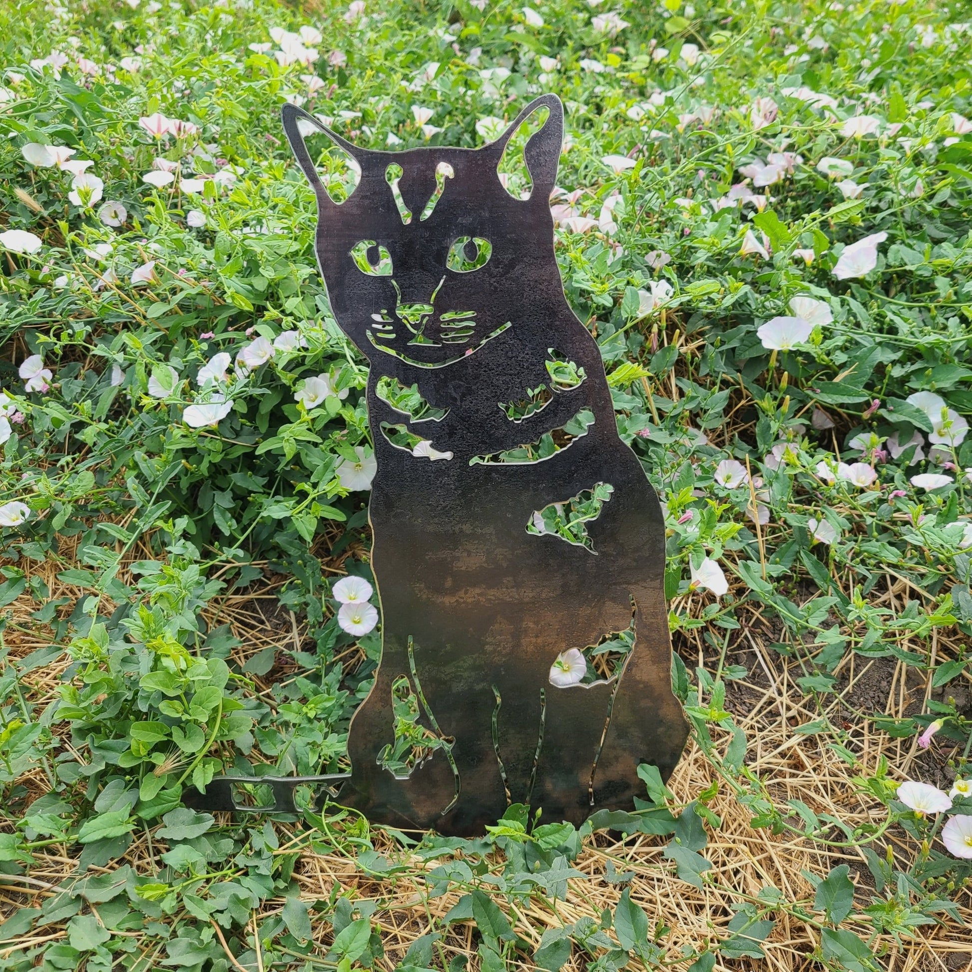 Shorthair Tabby Metal Art – Handcrafted Cat Décor - My Metal Rescue - Shopify Collective - Northern Forge, LLC