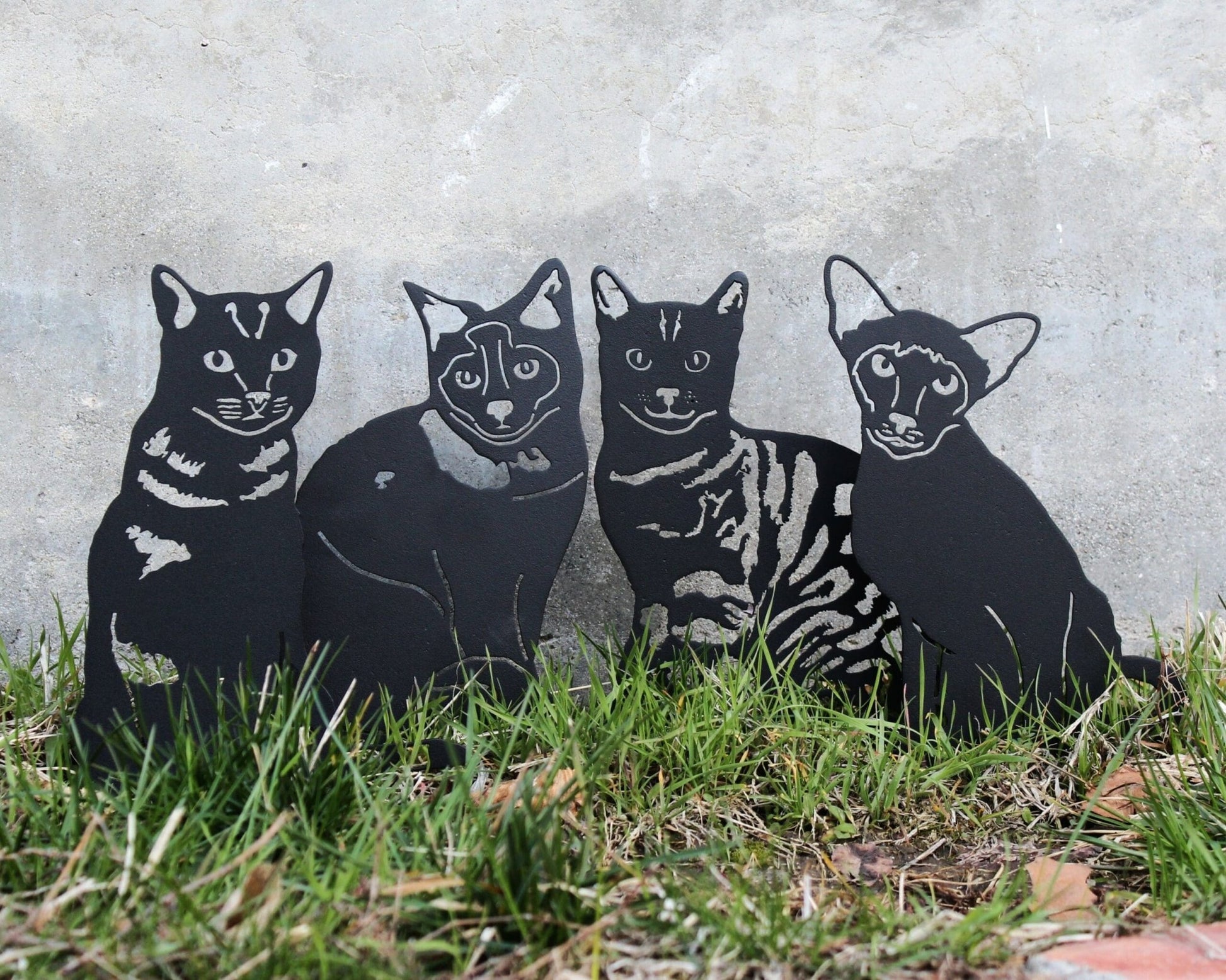 Shorthair Tabby Metal Art – Handcrafted Cat Décor - My Metal Rescue - Shopify Collective - Northern Forge, LLC