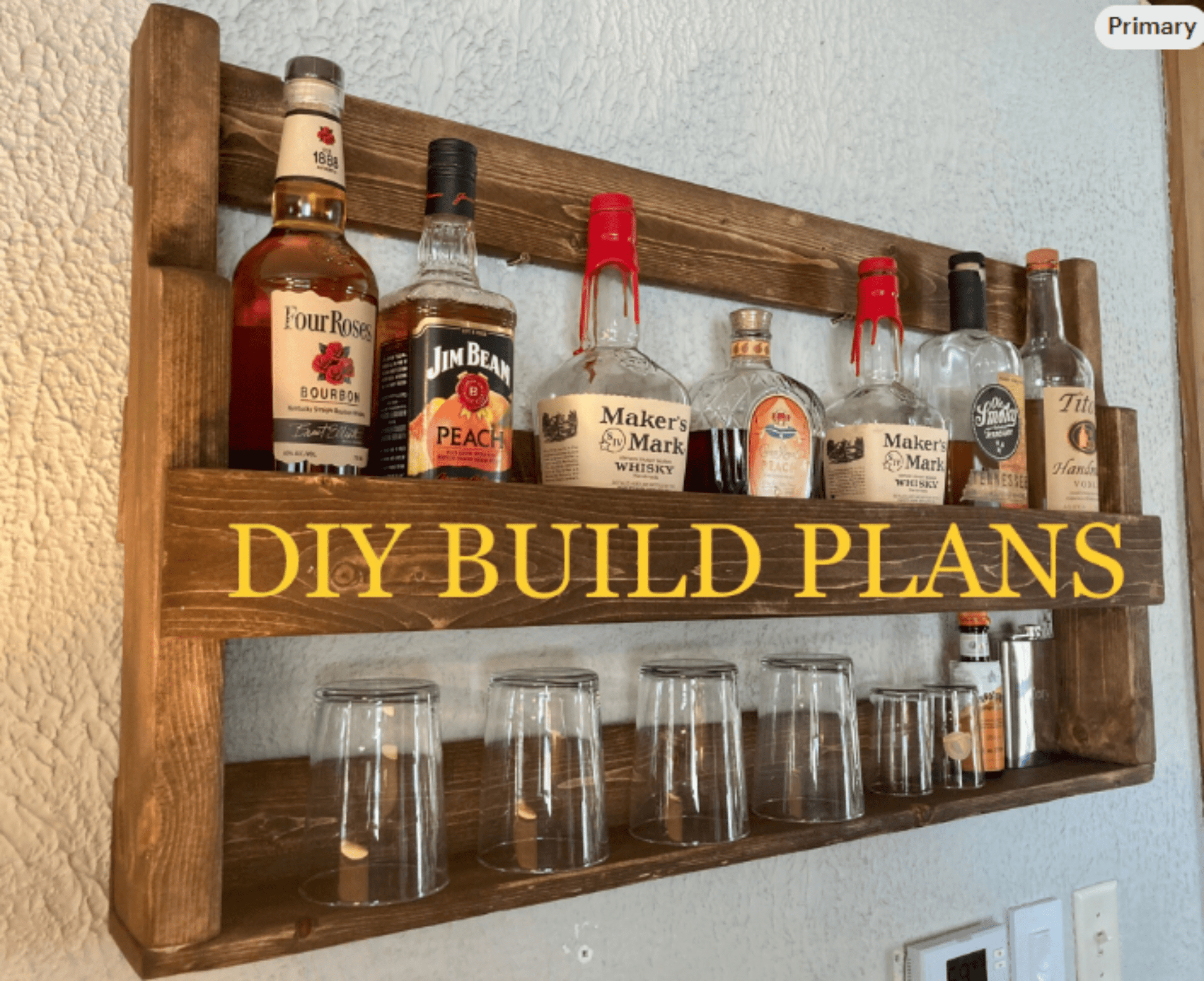 Simple Wall Bar Build Plans DIY - Step - by - Step PDF with Illustrations - 6 foot work bench - bar build plans - Northern Forge, LLC
