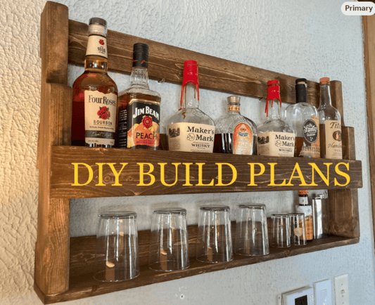 Simple Wall Bar Build Plans DIY - Step - by - Step PDF with Illustrations - 6 foot work bench - bar build plans - Northern Forge, LLC