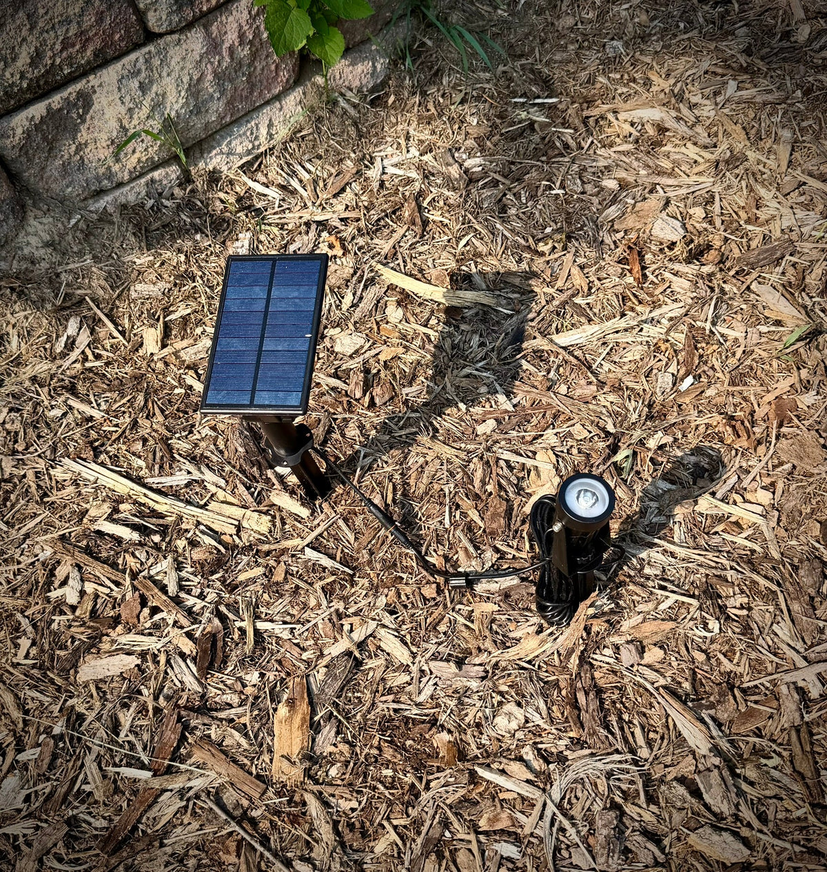 Solar Pillar Base Spot Light – Optional Add-On - replacement cap - solar cap - Northern Forge, LLC