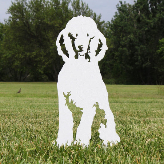 Special Edition *White* Poodle Metal Art – Handcrafted Dog Décor - My Metal Rescue - Shopify Collective - Northern Forge, LLC