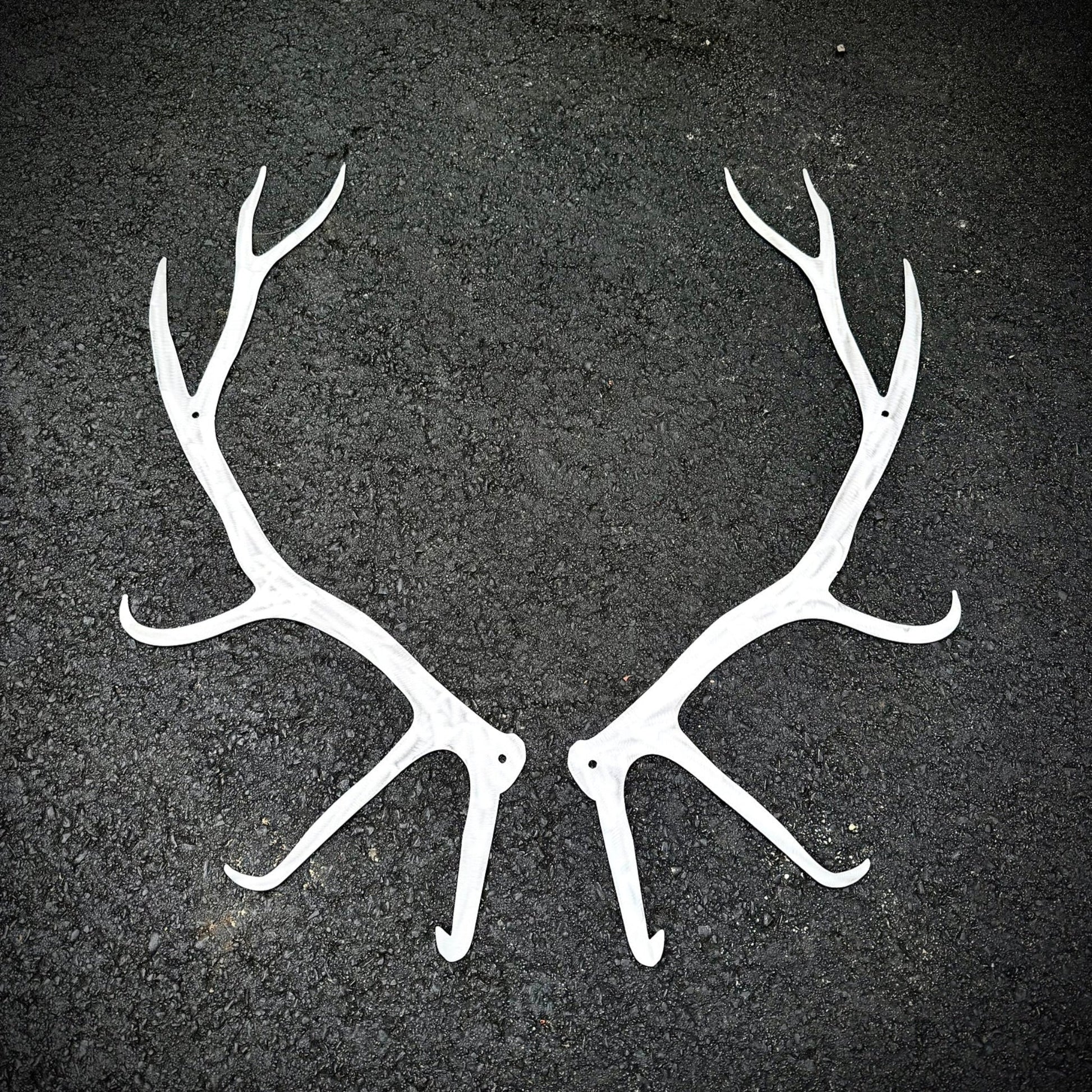 Steel Elk Antlers Wall Art