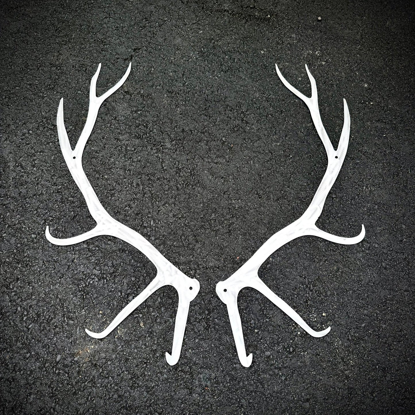 Steel Elk Antlers Wall Art - big game - hunt - Northern Forge, LLC