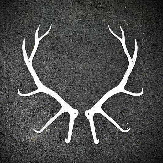 Steel Elk Antlers Wall Art - big game - hunt - Northern Forge, LLC