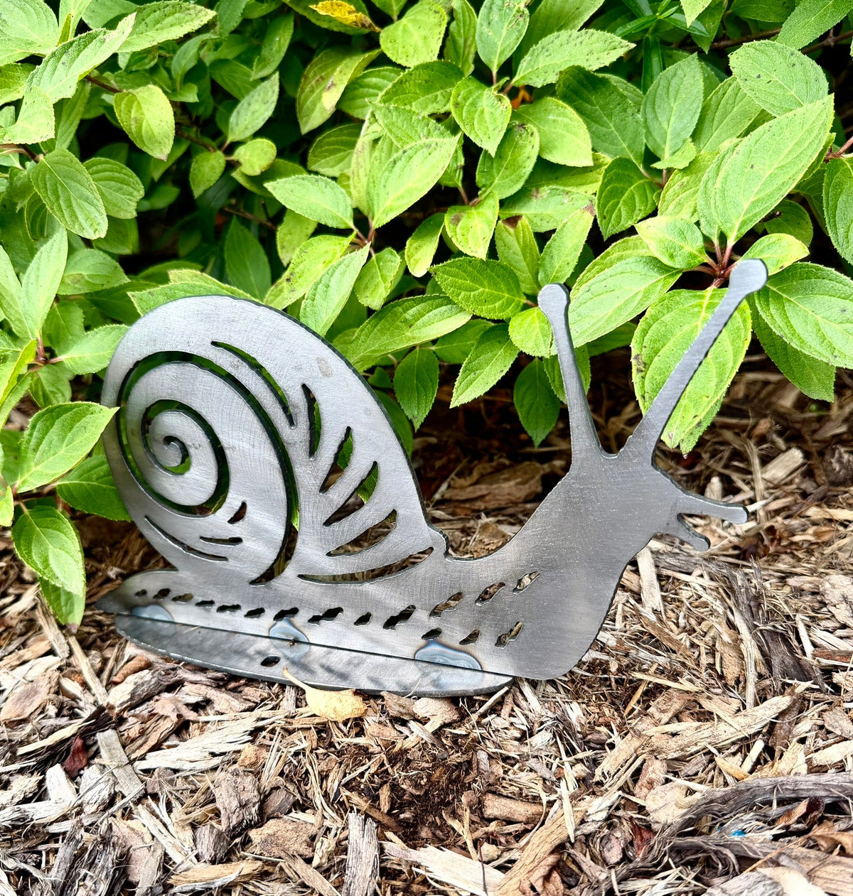Steel Garden Snail | Multiple Sizes - garden - garden art - Northern Forge, LLC