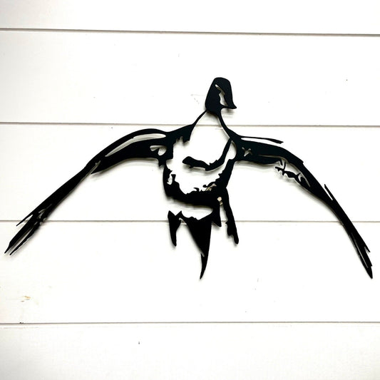 Steel Hollow Pintail Duck Incoming | Wall Art - duck decals - hunt - Northern Forge, LLC