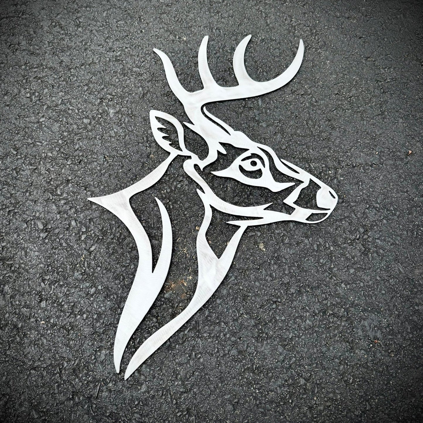 Steel Whitetail Buck Wall Art - big game - hunt - Northern Forge, LLC