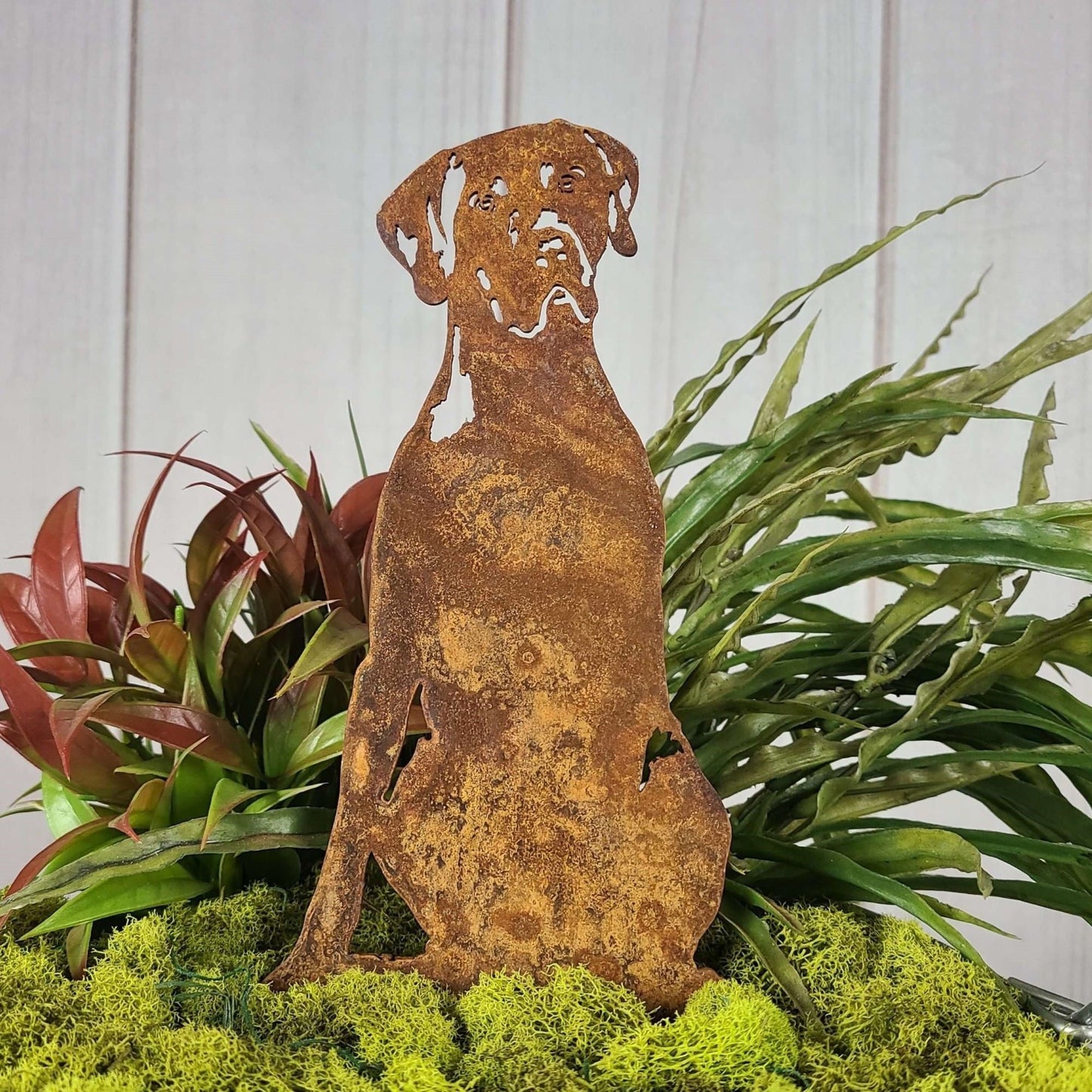 Weimaraner Metal Art – Handcrafted Dog Décor - My Metal Rescue - Shopify Collective - Northern Forge, LLC