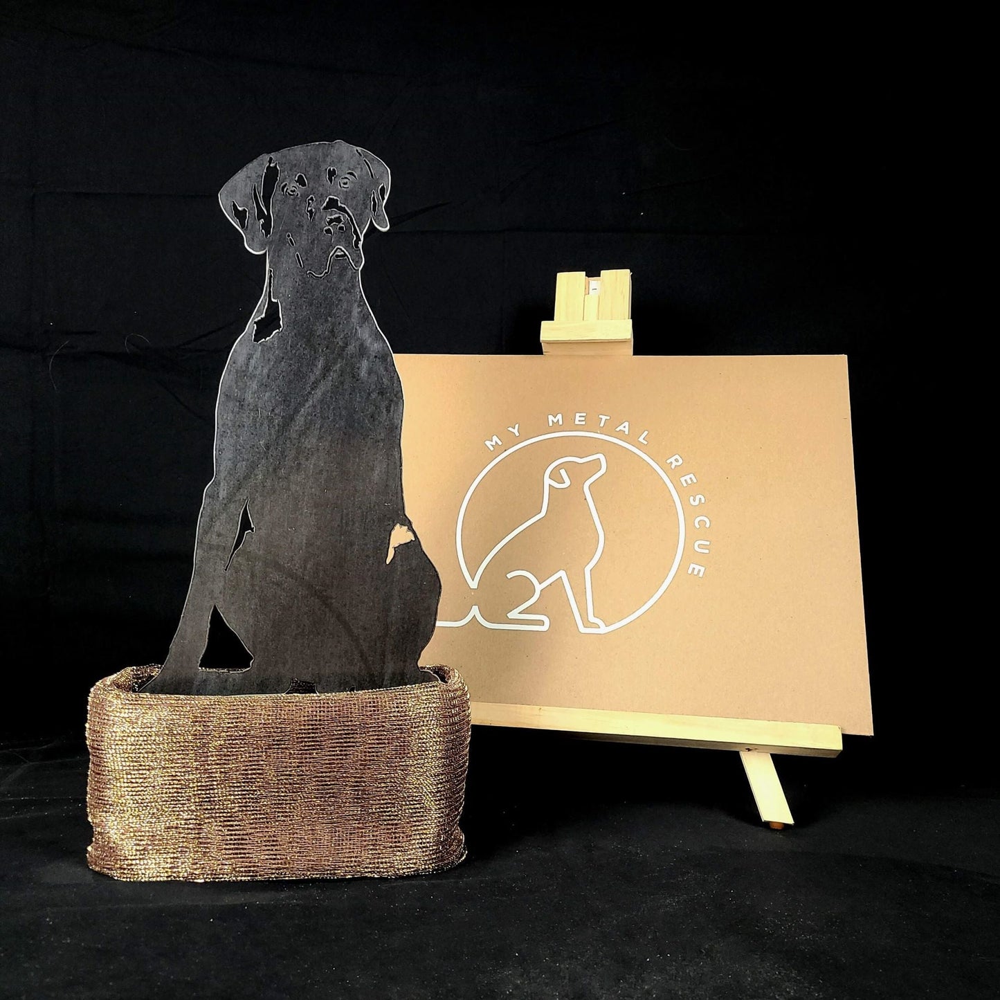 Weimaraner Metal Art – Handcrafted Dog Décor - My Metal Rescue - Shopify Collective - Northern Forge, LLC