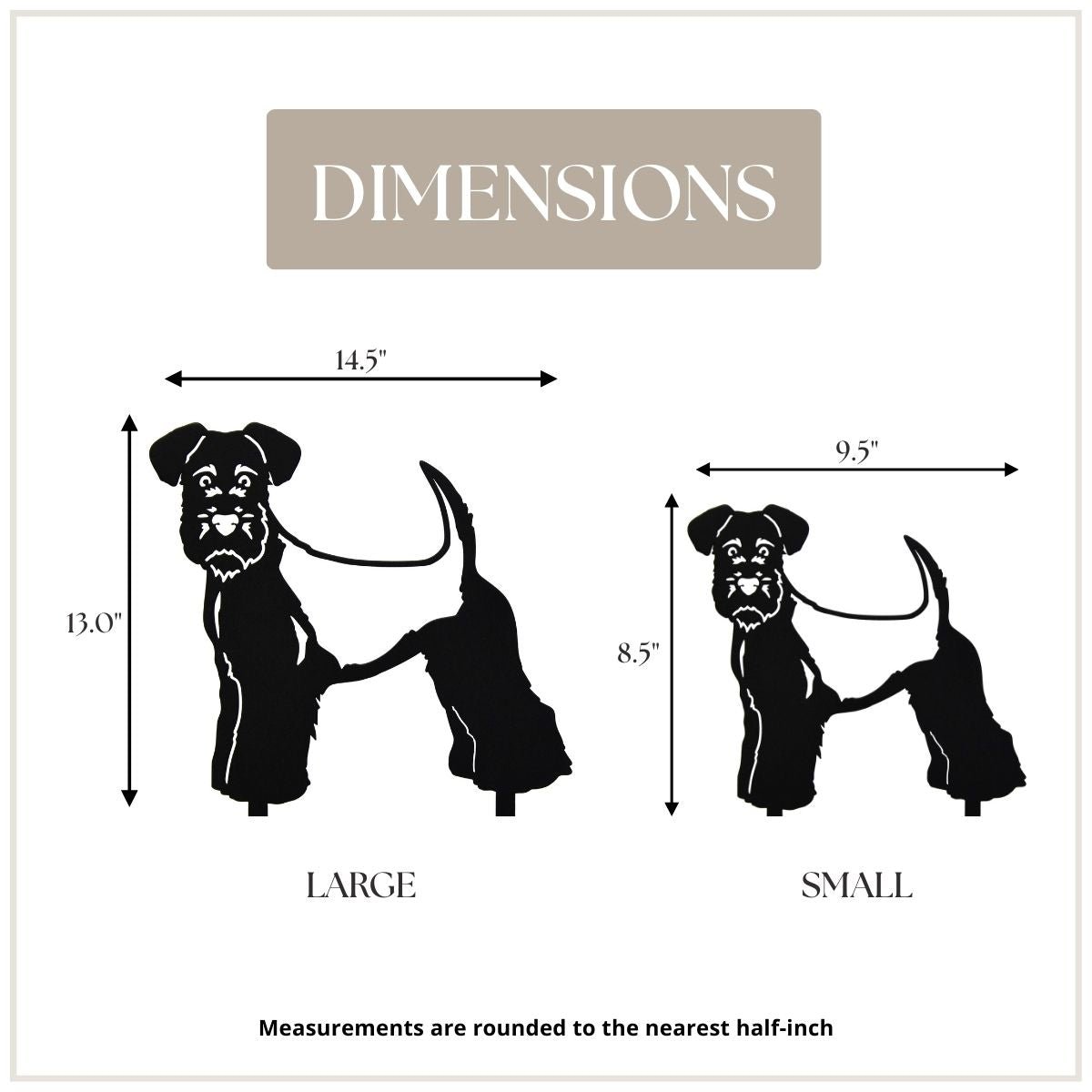 Welsh Terrier Metal Art – Handcrafted Dog Décor - My Metal Rescue - Shopify Collective - Northern Forge, LLC