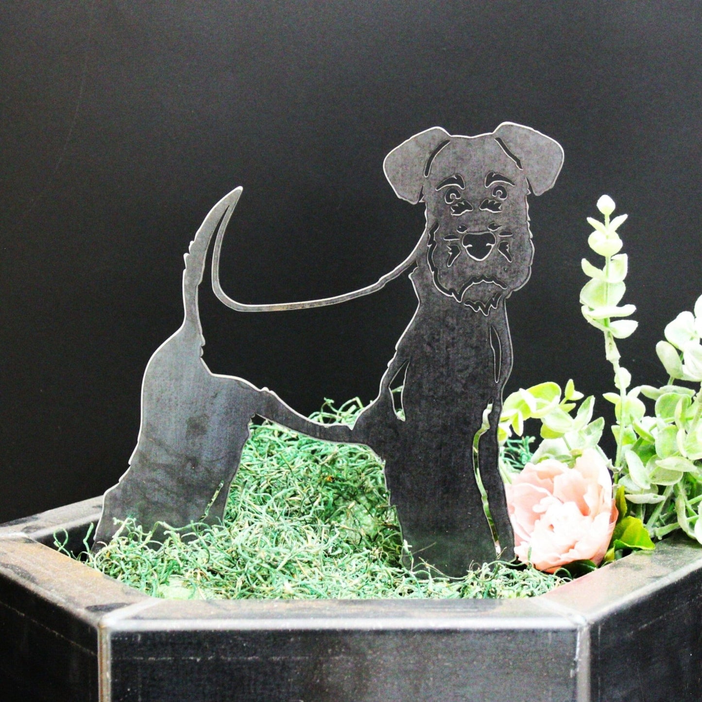 Welsh Terrier Metal Art – Handcrafted Dog Décor - My Metal Rescue - Shopify Collective - Northern Forge, LLC