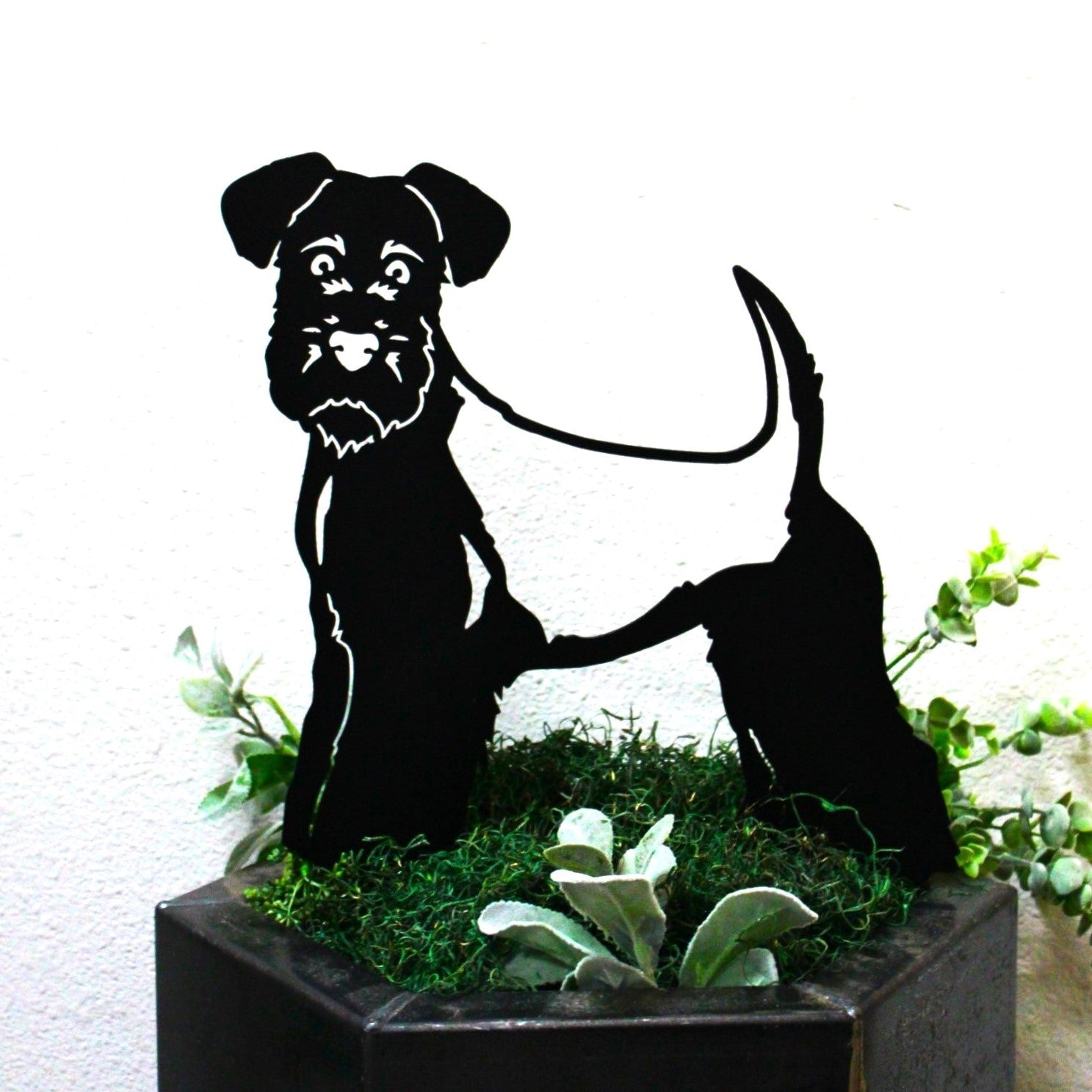 Welsh Terrier Metal Art – Handcrafted Dog Décor - My Metal Rescue - Shopify Collective - Northern Forge, LLC