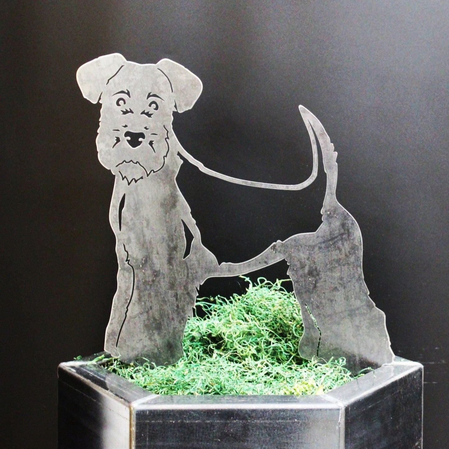 Welsh Terrier Metal Art – Handcrafted Dog Décor - My Metal Rescue - Shopify Collective - Northern Forge, LLC