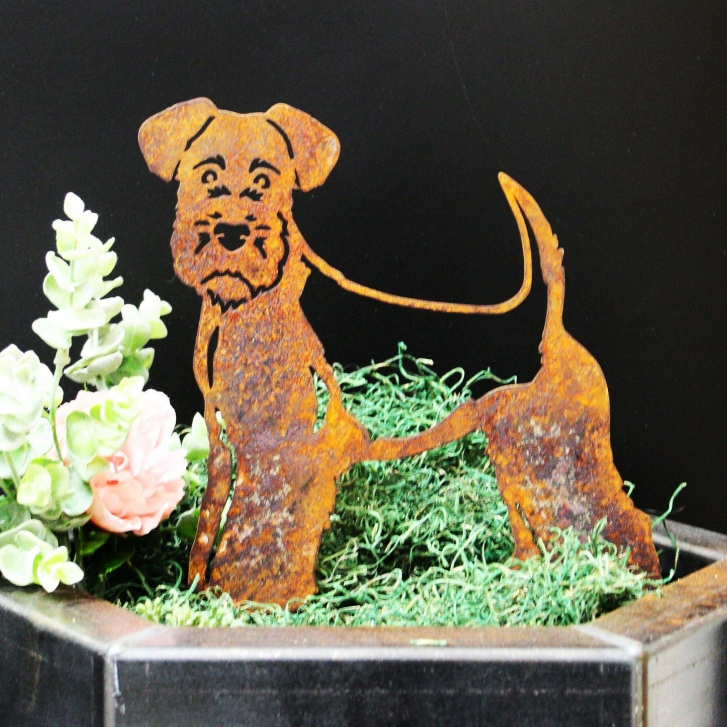 Welsh Terrier Metal Art – Handcrafted Dog Décor - My Metal Rescue - Shopify Collective - Northern Forge, LLC