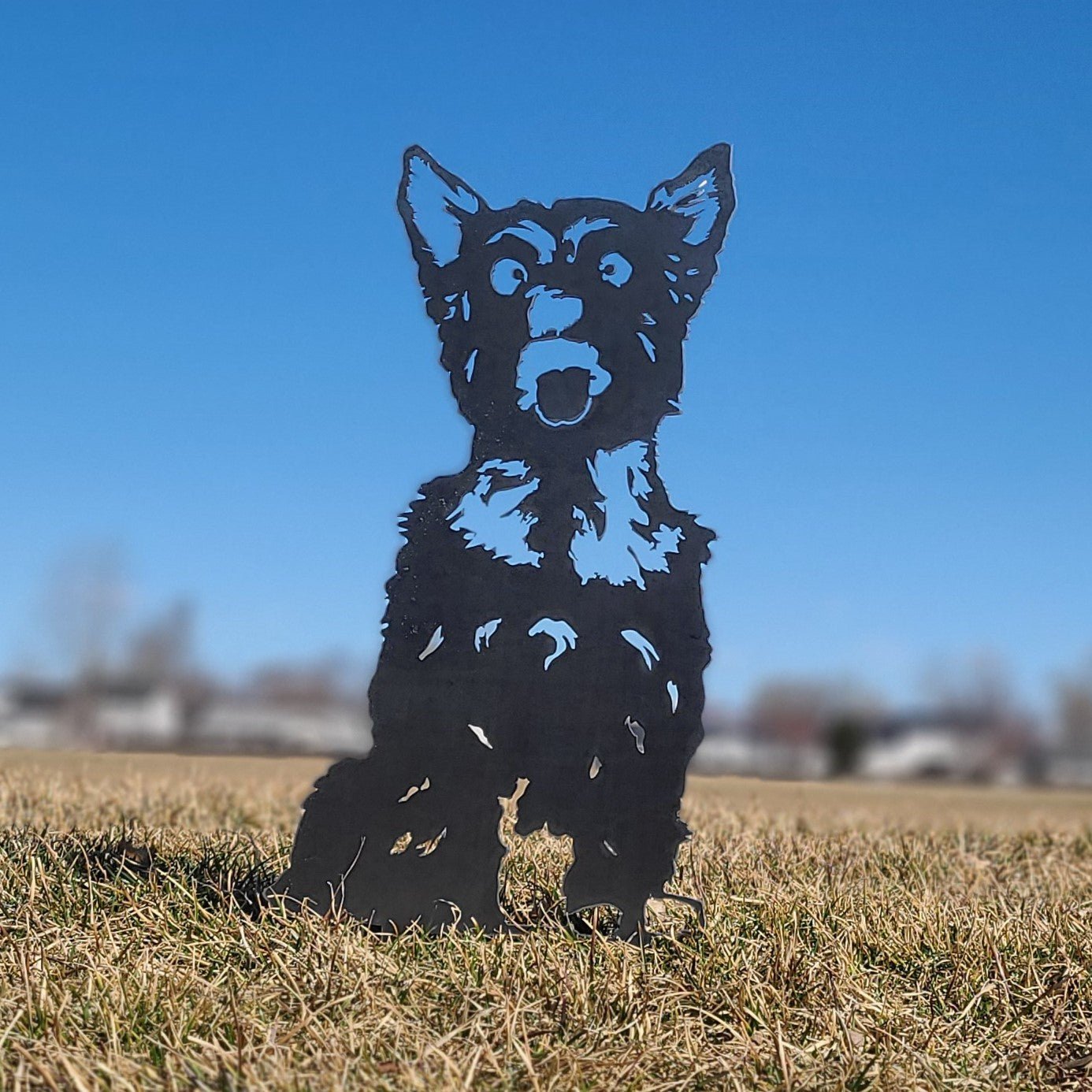 Yorkshire Terrier Metal Art – Handcrafted Dog Décor - My Metal Rescue - Shopify Collective - Northern Forge, LLC