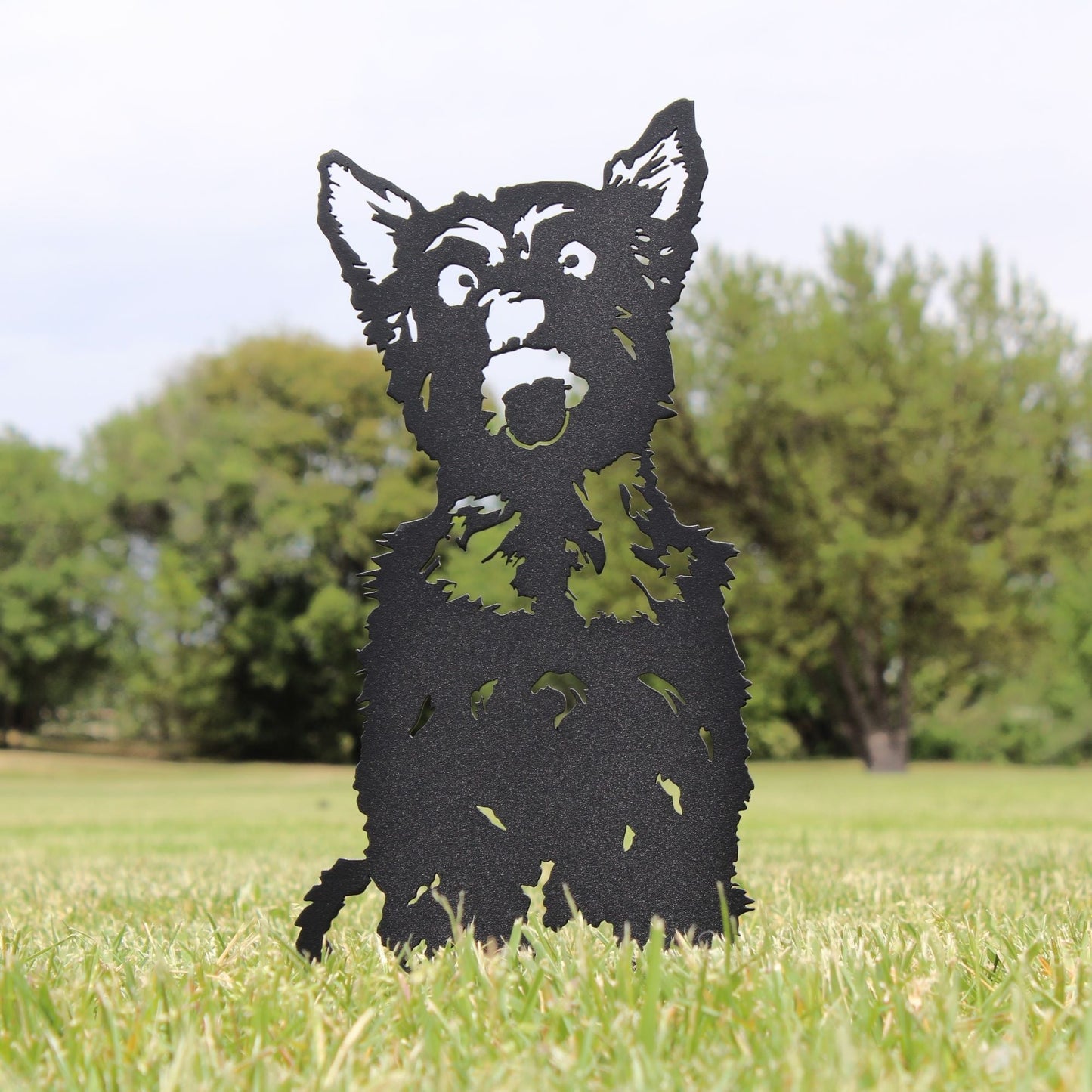 Yorkshire Terrier Metal Art – Handcrafted Dog Décor - My Metal Rescue - Shopify Collective - Northern Forge, LLC
