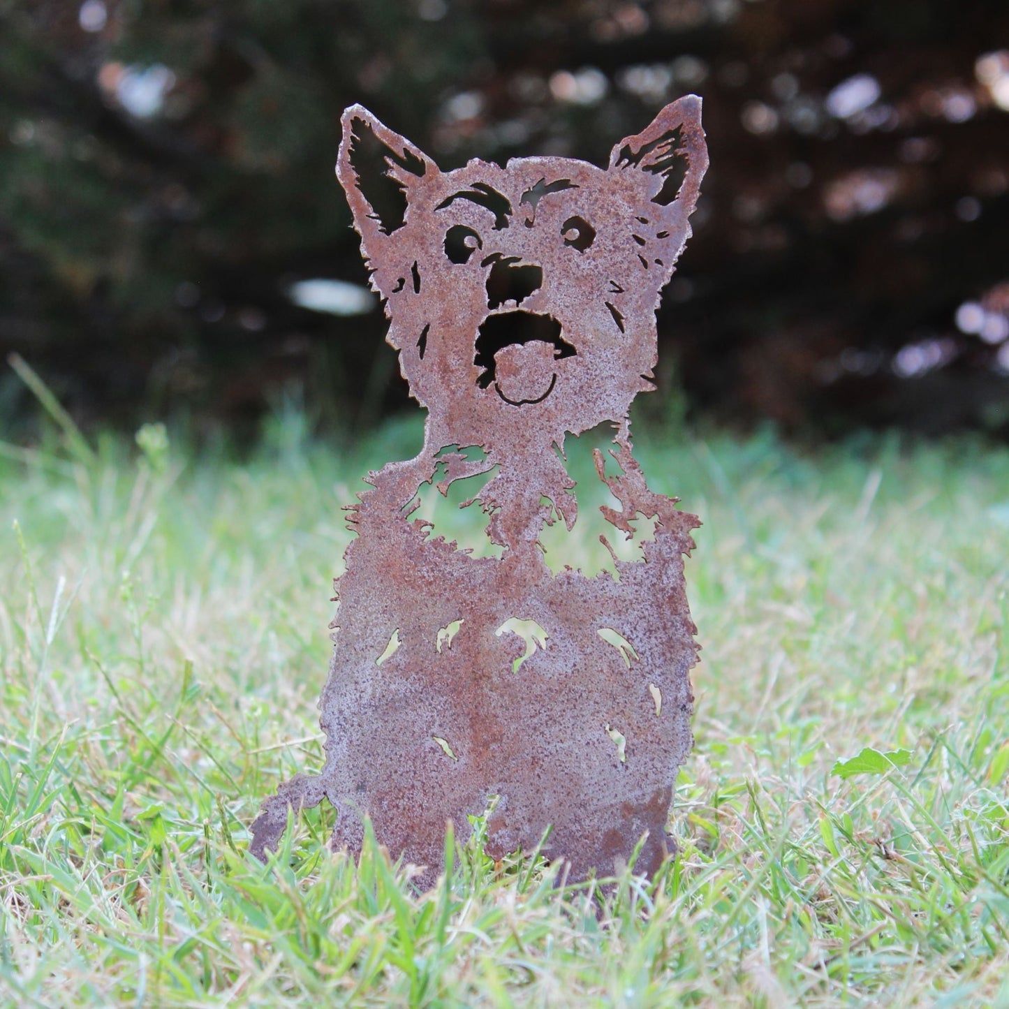 Yorkshire Terrier Metal Art – Handcrafted Dog Décor - My Metal Rescue - Shopify Collective - Northern Forge, LLC