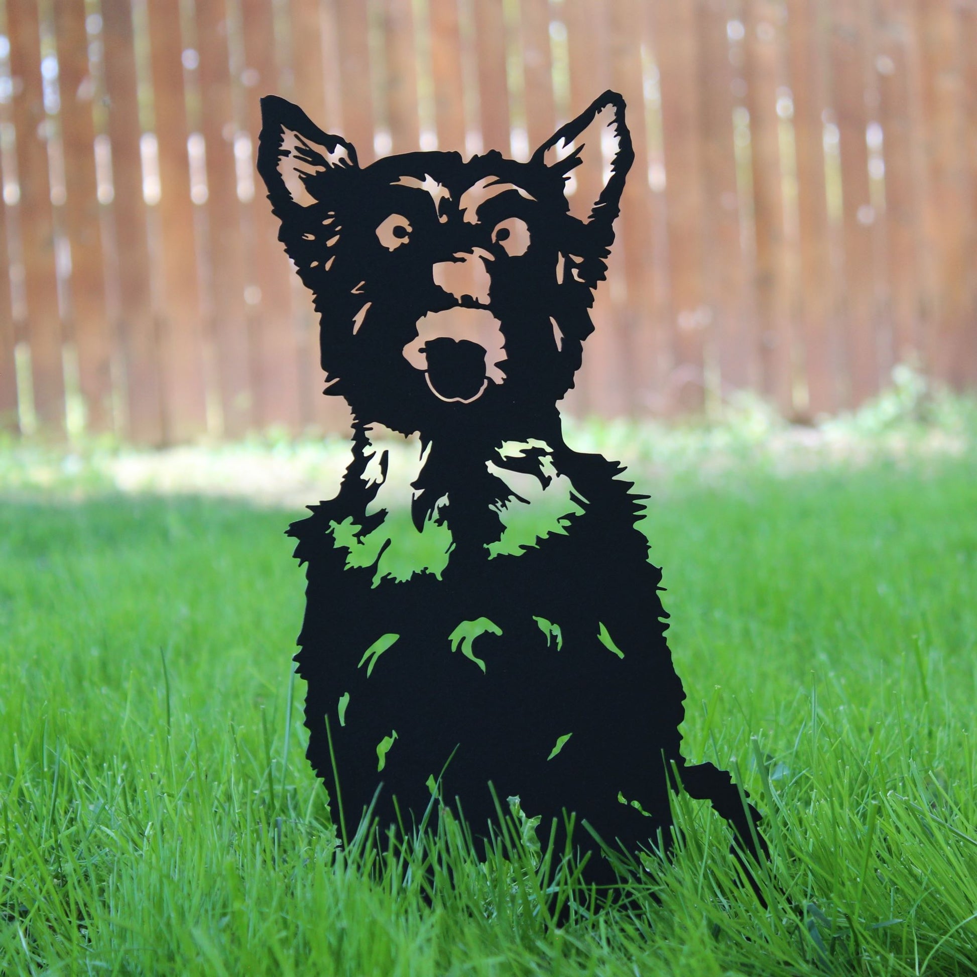 Yorkshire Terrier Metal Art – Handcrafted Dog Décor - My Metal Rescue - Shopify Collective - Northern Forge, LLC